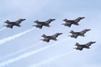 General Dynamics F-16 Fighting Falcon TBIRDS 