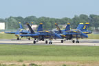 McDonnell Douglas F/A-18C Hornet BLUEANGELS 