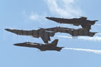 McDonnell Douglas F/A-18C Hornet BLUEANGELS 
