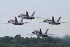 McDonnell Douglas F/A-18C Hornet BLUEANGELS 